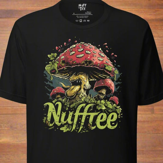 Fly Agaric Monster Shroom Unisex Eco Tee - NuffTee