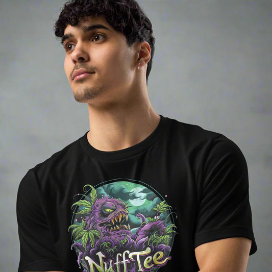 Purple Haze Monster Unisex Eco Tee - NuffTee