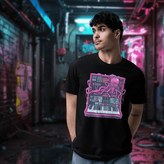 Synth Monster Unisex Eco Tee - NuffTee