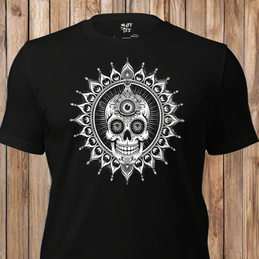 Tribal Skull Unisex Eco Tee - NuffTee